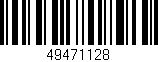 Código de barras (EAN, GTIN, SKU, ISBN): '49471128'