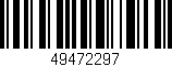 Código de barras (EAN, GTIN, SKU, ISBN): '49472297'