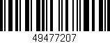 Código de barras (EAN, GTIN, SKU, ISBN): '49477207'