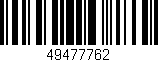 Código de barras (EAN, GTIN, SKU, ISBN): '49477762'