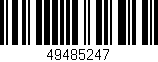Código de barras (EAN, GTIN, SKU, ISBN): '49485247'