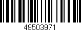 Código de barras (EAN, GTIN, SKU, ISBN): '49503971'