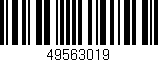Código de barras (EAN, GTIN, SKU, ISBN): '49563019'