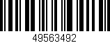 Código de barras (EAN, GTIN, SKU, ISBN): '49563492'