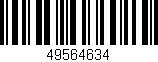 Código de barras (EAN, GTIN, SKU, ISBN): '49564634'