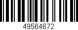 Código de barras (EAN, GTIN, SKU, ISBN): '49564672'