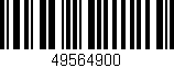 Código de barras (EAN, GTIN, SKU, ISBN): '49564900'