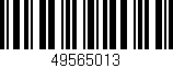 Código de barras (EAN, GTIN, SKU, ISBN): '49565013'