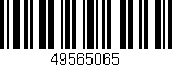 Código de barras (EAN, GTIN, SKU, ISBN): '49565065'