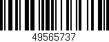 Código de barras (EAN, GTIN, SKU, ISBN): '49565737'