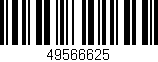 Código de barras (EAN, GTIN, SKU, ISBN): '49566625'