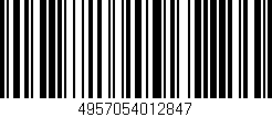 Código de barras (EAN, GTIN, SKU, ISBN): '4957054012847'