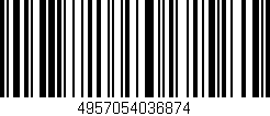Código de barras (EAN, GTIN, SKU, ISBN): '4957054036874'