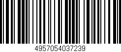 Código de barras (EAN, GTIN, SKU, ISBN): '4957054037239'