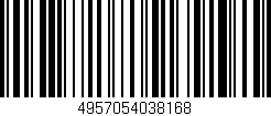 Código de barras (EAN, GTIN, SKU, ISBN): '4957054038168'