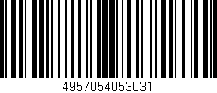 Código de barras (EAN, GTIN, SKU, ISBN): '4957054053031'