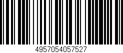 Código de barras (EAN, GTIN, SKU, ISBN): '4957054057527'