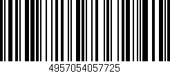 Código de barras (EAN, GTIN, SKU, ISBN): '4957054057725'