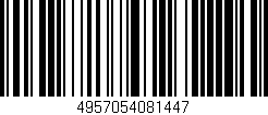 Código de barras (EAN, GTIN, SKU, ISBN): '4957054081447'