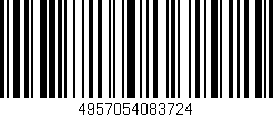 Código de barras (EAN, GTIN, SKU, ISBN): '4957054083724'