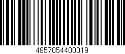 Código de barras (EAN, GTIN, SKU, ISBN): '4957054400019'