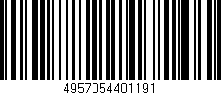 Código de barras (EAN, GTIN, SKU, ISBN): '4957054401191'