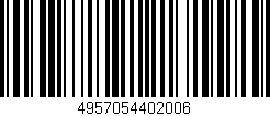 Código de barras (EAN, GTIN, SKU, ISBN): '4957054402006'