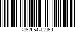 Código de barras (EAN, GTIN, SKU, ISBN): '4957054402358'