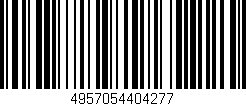 Código de barras (EAN, GTIN, SKU, ISBN): '4957054404277'