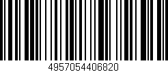 Código de barras (EAN, GTIN, SKU, ISBN): '4957054406820'