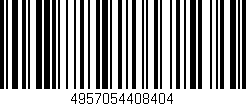 Código de barras (EAN, GTIN, SKU, ISBN): '4957054408404'