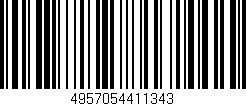 Código de barras (EAN, GTIN, SKU, ISBN): '4957054411343'