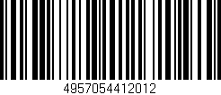 Código de barras (EAN, GTIN, SKU, ISBN): '4957054412012'