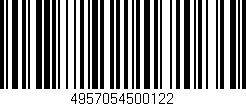 Código de barras (EAN, GTIN, SKU, ISBN): '4957054500122'