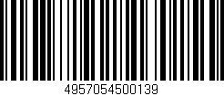 Código de barras (EAN, GTIN, SKU, ISBN): '4957054500139'