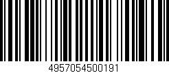 Código de barras (EAN, GTIN, SKU, ISBN): '4957054500191'