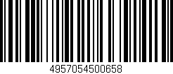 Código de barras (EAN, GTIN, SKU, ISBN): '4957054500658'
