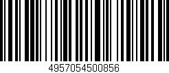 Código de barras (EAN, GTIN, SKU, ISBN): '4957054500856'