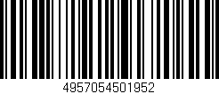 Código de barras (EAN, GTIN, SKU, ISBN): '4957054501952'