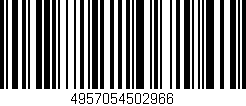 Código de barras (EAN, GTIN, SKU, ISBN): '4957054502966'
