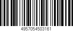 Código de barras (EAN, GTIN, SKU, ISBN): '4957054503161'