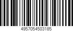 Código de barras (EAN, GTIN, SKU, ISBN): '4957054503185'