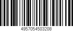 Código de barras (EAN, GTIN, SKU, ISBN): '4957054503208'