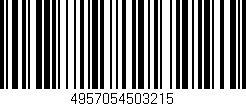 Código de barras (EAN, GTIN, SKU, ISBN): '4957054503215'