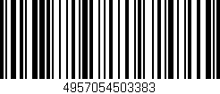 Código de barras (EAN, GTIN, SKU, ISBN): '4957054503383'