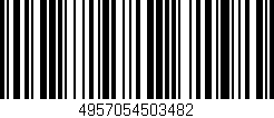 Código de barras (EAN, GTIN, SKU, ISBN): '4957054503482'