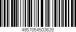 Código de barras (EAN, GTIN, SKU, ISBN): '4957054503628'