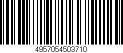 Código de barras (EAN, GTIN, SKU, ISBN): '4957054503710'