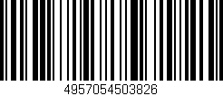 Código de barras (EAN, GTIN, SKU, ISBN): '4957054503826'