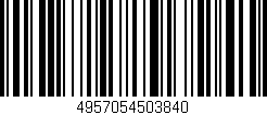 Código de barras (EAN, GTIN, SKU, ISBN): '4957054503840'